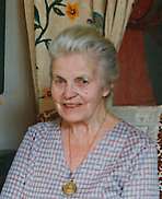 Simone Le Moigne chez elle